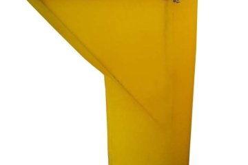 Приемная горловина пластикового строительного мусоросброса