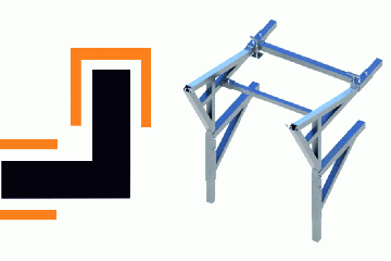 Кронштейн крепления мусоросброса универсальный