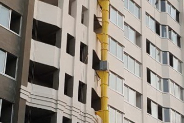 Гаситель скорости для мусоросброса