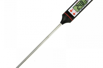 Термометр-щуп для измерения температуры бетона электронный Т-101 длина щупа 15 см